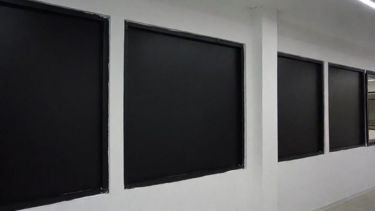 blackout window film image