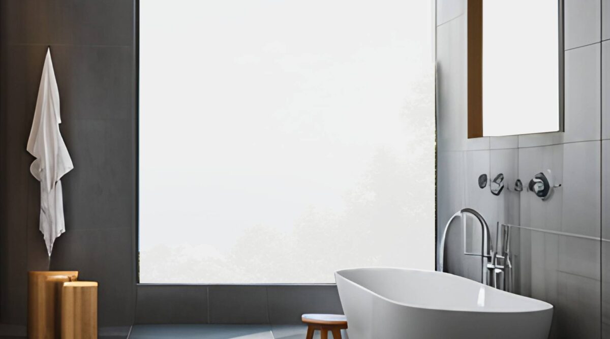 frosted window film image