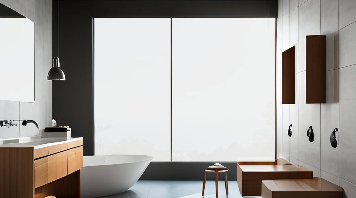 frosted window film image