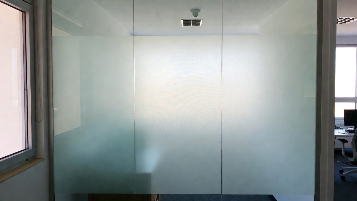 frosted window film image