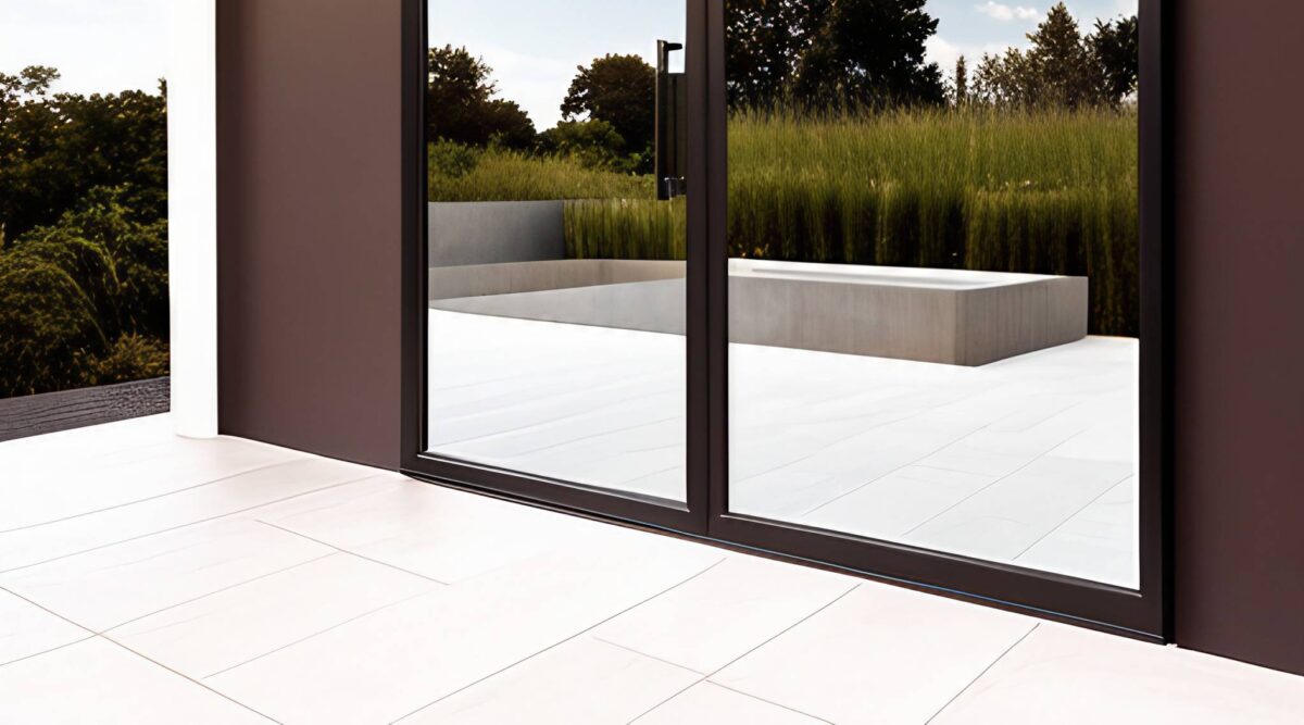 mirror film on house image